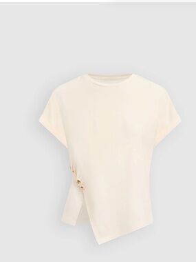 Melanie Lyne Pale Oak Top | Size M | NWT